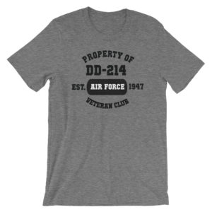 VETERAN PRIDE 2: Air Force DD-214 Club [Short-Sleeve Unisex T-Shirt]
