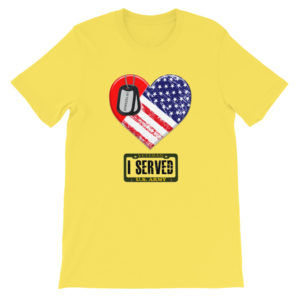‘I SERVED’: ARMY [Short-Sleeve Unisex T-Shirt]