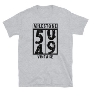 Milestone: VINTAGE 50 [Short-Sleeve Unisex T-Shirt]