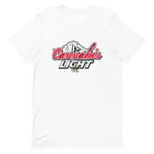 {Fun Beer Logos} Cannabis Light: [Short-Sleeve Unisex T-Shirt]