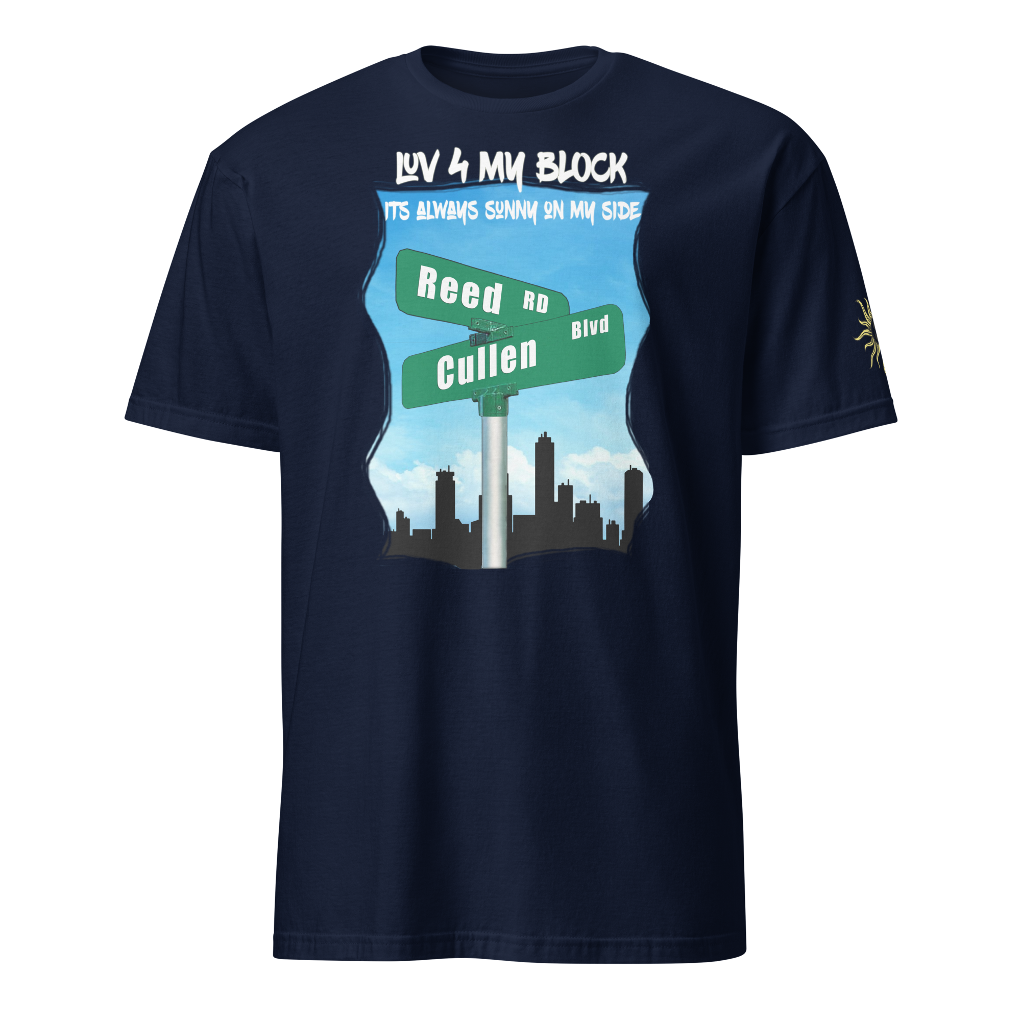 Reed Rd / Cullen St (Sunnyside Houston) [Short-Sleeve Unisex T-Shirt]